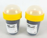 (Lot of 2) Ikea SPLITTERNY Snack Container Gray Yellow 10oz Kids Lunch 5... - $15.03