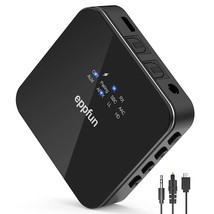 Bluetooth 5.0 Qualcomm Aptx Transmitter Receiver For Tv/Pc, Wireless Audio Adapt - £43.27 GBP