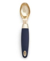 Art &amp; Cook Silicone &amp; Stainless Steel Ice Cream Scoop Blue and Gold NIB - £7.98 GBP