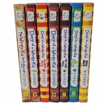 Diary of a Wimpy Kid Books Hardcover Jeff Kinney Roderick Lot Of 7 - $19.75
