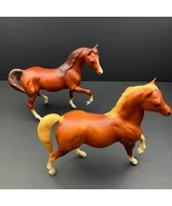 Breyer Horse #3055 Chestnut/Sorrel Arabian Family (2) Piece Set Vintage USA - $366.74 MXN
