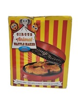 NEW Circus Animal Waffle Maker #609900  Non-Stick Continental Treats Breakfast - £18.00 GBP
