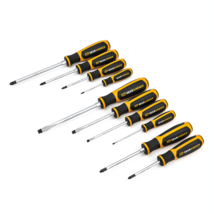 GearWrench 10 Piece Phillips/Slotted/Pozidriv Dual Material Screwdriver Set - $3,519.37 MXN