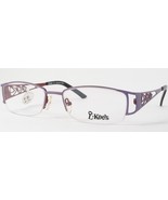 L Kee&#39;s LK003 C4 Matte Lilac UNIQUE RARE EYEGLASSES GLASSES FRAME 52-17-... - $131.17 CAD