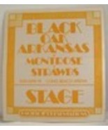 BLACK OAK ARKANSAS / MONTROSE (SAMMY HAGAR) - VINTAGE 70&#39;s CLOTH BACKSTA... - $25.00