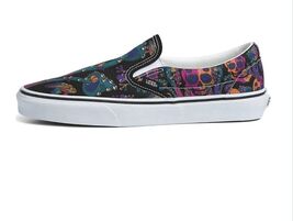 Vans Mens Slip On “Trippy Drip” Skull Shoes!!(7) - $52.25