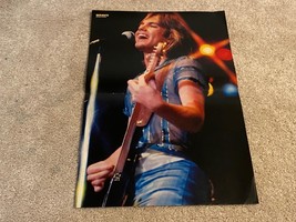 Shaun Cassidy teen magazine poster clipping blue shirt Bravo 70&#39;s stage ... - $186.21 MXN