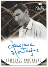 The Outer Limits Autographed Trading Card A6 Lawrence Montaigne 2002 Rittenhouse - £11.44 GBP