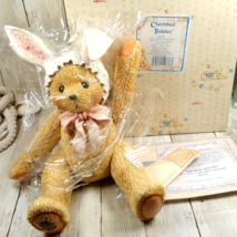 Cherished Teddies 625302 Some Bunny Loves You - Music Box Bear Dressed As Bunny - £27.74 GBP