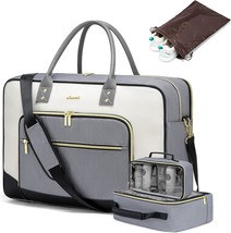 Travel Duffel Bag Weekender Bags for Women Overnight Bag with Wet Pocket Hospita - £41.31 GBP