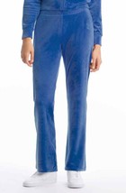 Juicy Couture Plus Size Velour Track Pants Ming Blue ( 3X )  - £84.11 GBP