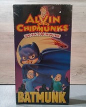 Alvin and the Chipmunks Go to the Movies Batmunk Sealed VHS Buena Vista - £74.78 GBP