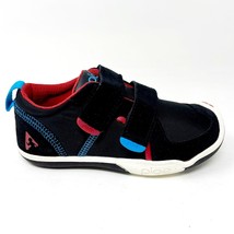 Plae TY Black Red Blue Baby Toddler Laceless Sneakers 102021 002 - £35.80 GBP