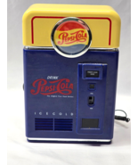 PEPSI COLA Mini Vending Machine AM/FM Transistor Radio WORKS - READ DESC... - $14.84 CAD