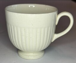 Wedgwood Edme Tea Cup Footed Ribbed Etruria Mark England 2 3/4” Tall - $8.91
