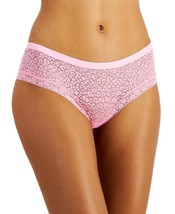 MSRP $15 Jenni Women&#39;s Leopard Lace Hipster Underwear Pink Size Medium - £5.02 GBP