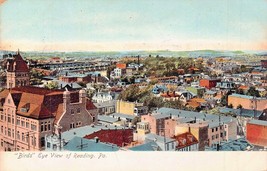 Che Leggono Pa Pennsylvania ~ Uccelli Occhio Vista ~1907 Cartolina - £7.13 GBP
