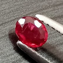 Unheated, Vivid Red Spinel, Myanmar Spinel, 0.34 Cts., Myanmar Red Spinel, Old B - £119.88 GBP