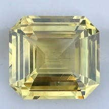 13.54 Cts Natural Yellow Chrysoberyl Emerald Cut Loose Gemstone for Jewelry - £11,393.87 GBP