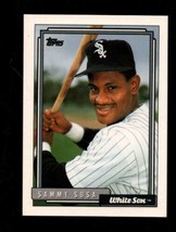 1992 Topps #94 Sammy Sosa Nmmt White Sox Id: 232271 - £2.74 GBP