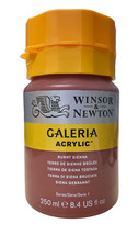 Winsor &amp; Newton Galeria Acrylic Burnt Sienna 250ml - £19.56 GBP