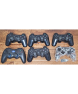 Sony Playstation 3 PS3 DualShock Controller Lot of 6 - Parts Only! - $58.04