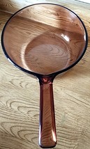 Vintage Corning Vision Amber 1.5 Liter Saucepan Pot NO Lid USA Good Cond... - $19.79