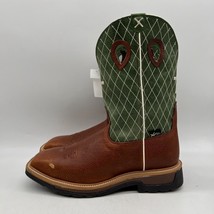 Twisted X MLCSM01 Mens Brown Leather 12 Inch  Western Work Boots Size 11.5EE - £140.99 GBP