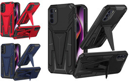 Tempered Glass / Alien Stand Cover Case For Motorola Moto G 5G (2022) XT2213DL - £7.00 GBP+