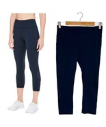 Lululemon Womens 6 Pace Rival Crop Full On Luxtreme 22 Inch W6AVOS Navy ... - $40.60 CAD
