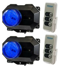 2 Level Wireless Staff Protection Alarm C with 2 x Receivers &amp; 2 Remote ... - $336.04