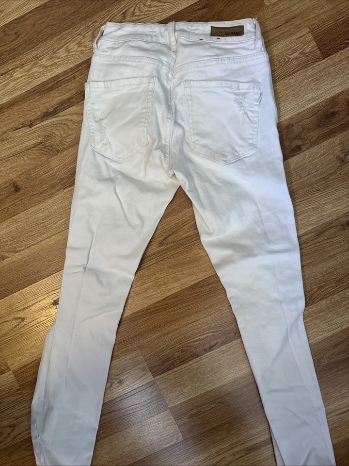 Women’s Garage White Denim Size 00 Item image 2