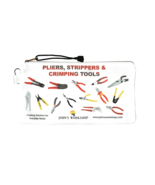 New for 2025! Introducing John's Workshop's Pliers, Strippers & Crimp Tool Bag - $11.89