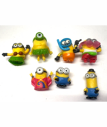 Despicable Me Set of 7 Mini Minions 1&quot; PVC Figures7 - $16.68 CAD