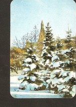 Russia USSR 1983 Winter Forest State Insurance serves interests of Sovie... - £1.91 GBP