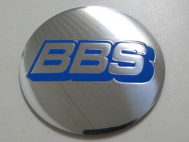 Set of 4 car wheel center cap stickers BBS Domed 65mm (2,56 inches) Chro... - $22.50