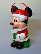 Disney Santa Mickey Popcorn Bucket Disneyland 2013 Holiday - $24.99