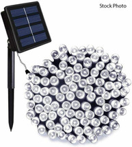 Ora LED Energía Solar Cadena de Luces, 200 LED ’S ,34.1m, Impermeable Sensor - £27.65 GBP