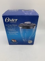 Oster 6 Cup Glass Blender Jar Lid with Filler Cap Doubles as 2 Oz Measuring Cup - £16.22 GBP