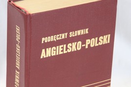 English Polish Dictionary 1981 Wiedza Powszechna Hardcover Angielsko Polshi - £15.31 GBP