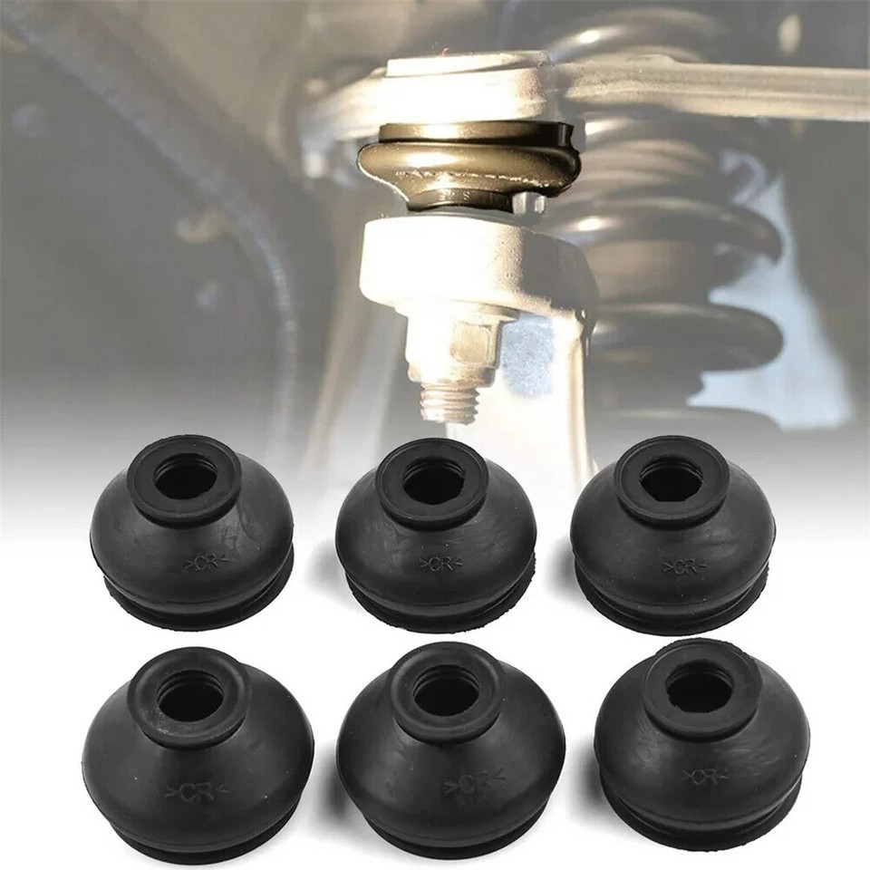 6 Pc UNIVERSAL Rubber-Tie Rod End Ball Joint Dust Boots Dust Cover Boot ... - $8.99