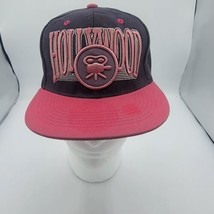 New Holleywood Cap, Black And Pink, Snapback - $9.99