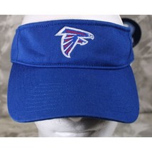 Atlanta Falcons Visor Blue Red Logo Richardson NFL Football Adjustable Hat - £9.14 GBP