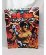 Tekken 5 Bradygames Official Strategy Guide Book With Poster  - $27.83 CAD