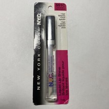 NYC 551C Clear & Shiny Liquid Lipshine Lip Gloss New York Color  - $19.99