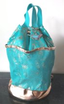 Disney Aladdin Princess Jasmine Back Pack Swim Bag Tote with Magic Lamp Key Ring - £14.12 GBP