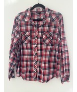 Torrid Womens Plaid Button-Up Long Sleeve Shirt Plus Size 1 (US sz 1X) C... - £12.84 GBP