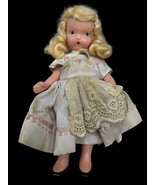 Nancy Ann Storybook Dolls Bisque Vintage Antique Blonde 5&quot; - $22.19 CAD
