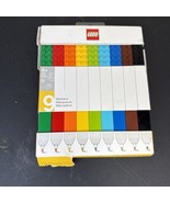 LEGO 9 Marker Pen Set – Brick Interlocking Pens – Model 51492 – New Open... - $586.68 MXN