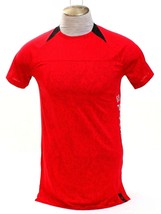 Spyder Active Signature Red Short Sleeve Long Athletic Shirt Men&#39;s NWT - £58.96 GBP